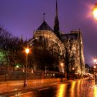 Notre Dame bei Nacht