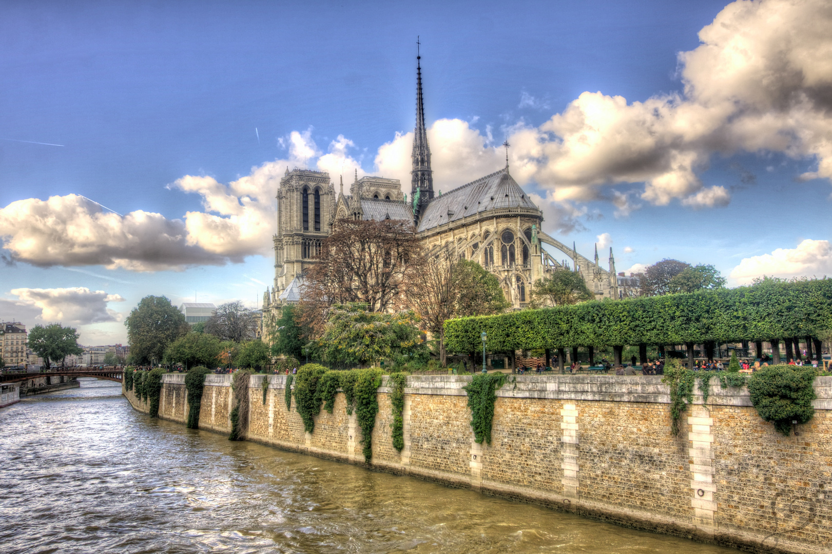 Notre-Dame Cathedral in HDR