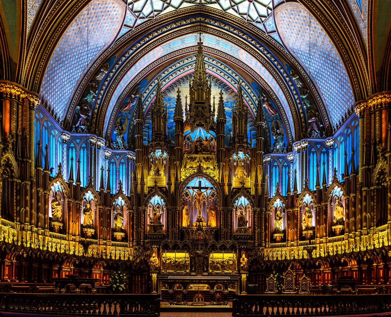 Notre-Dame de Montréal - Altar