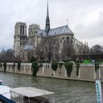 Notre Dame de Paris et la Seine