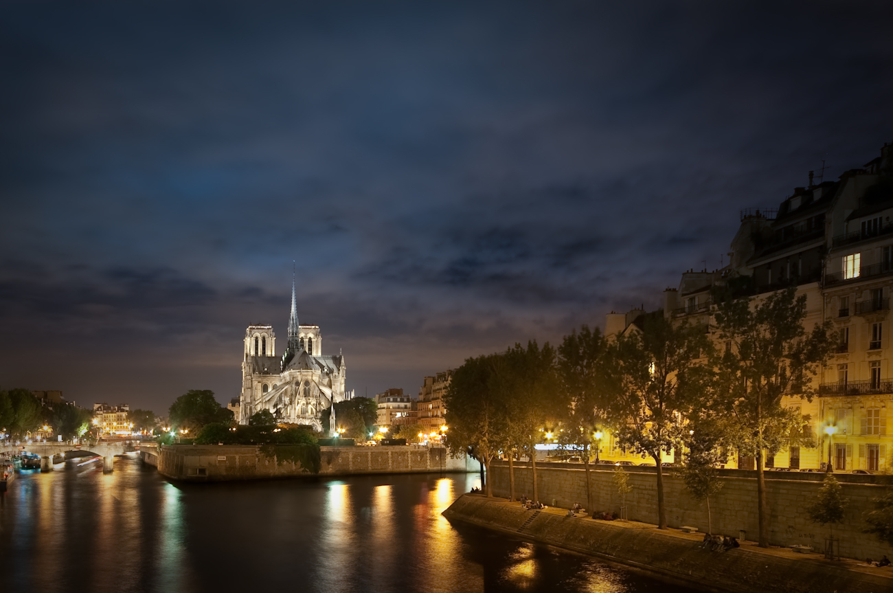 Notre Dame de Paris in HDR