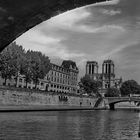 Notre Dame de Paris, vue du pont St Michel