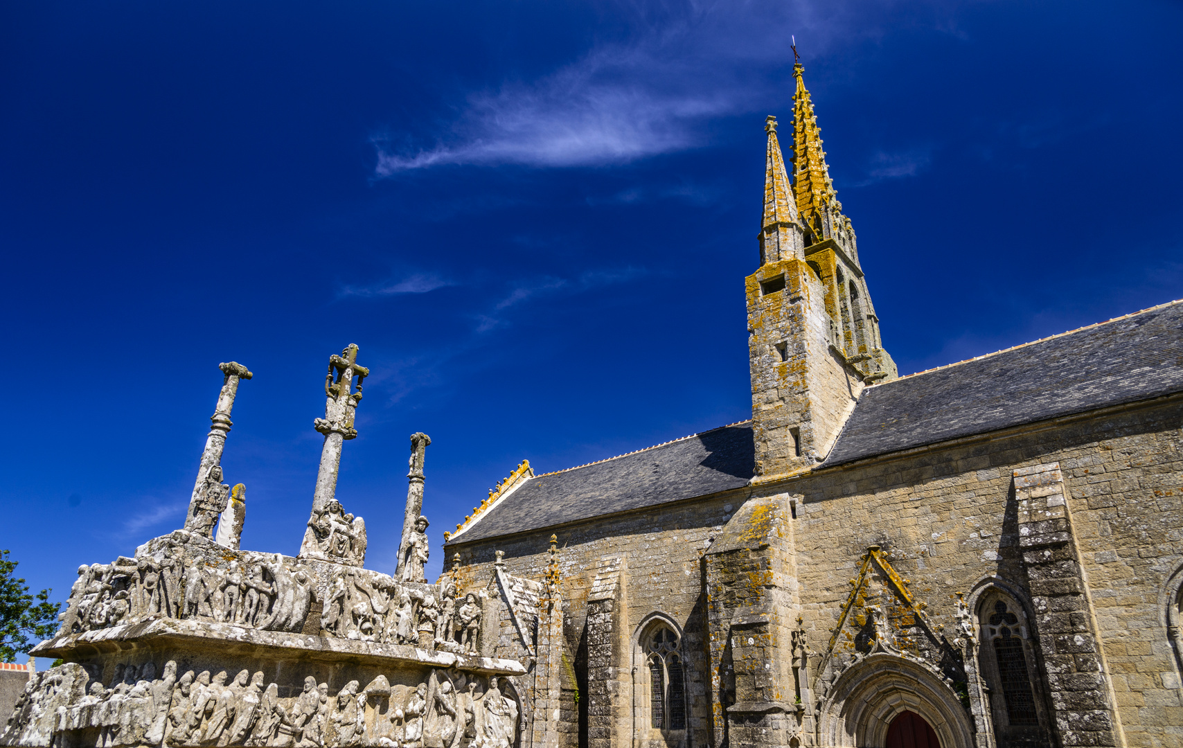 Notre-Dame de Tronoen, Saint-Jean-Trolimon, Bretagne, France