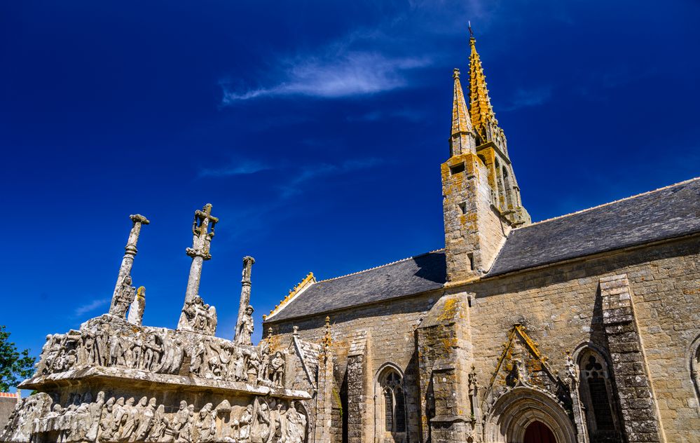 Notre-Dame de Tronoen, Saint-Jean-Trolimon, Bretagne, France