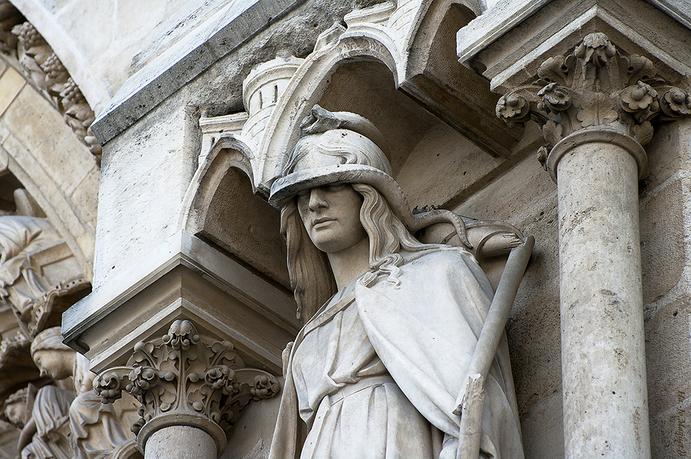 Notre-Dame - Detail - Hauptportal