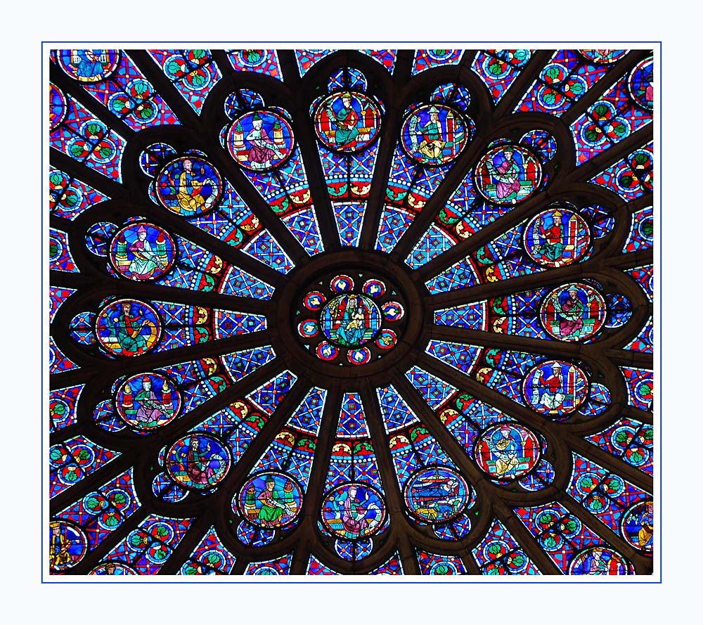 Notre Dame Fensterrosette