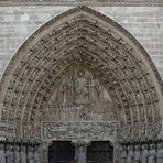 Notre-Dame - Hauptportal - Ausschnitt