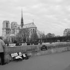 Notre dame, pont de l'archevéché, Paris 5ème