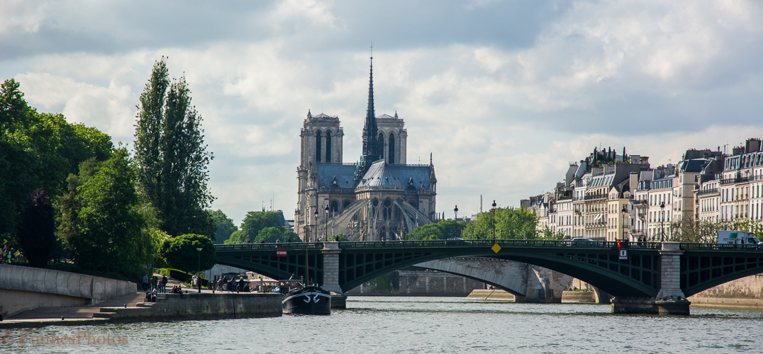 Notre Dame von die Seine