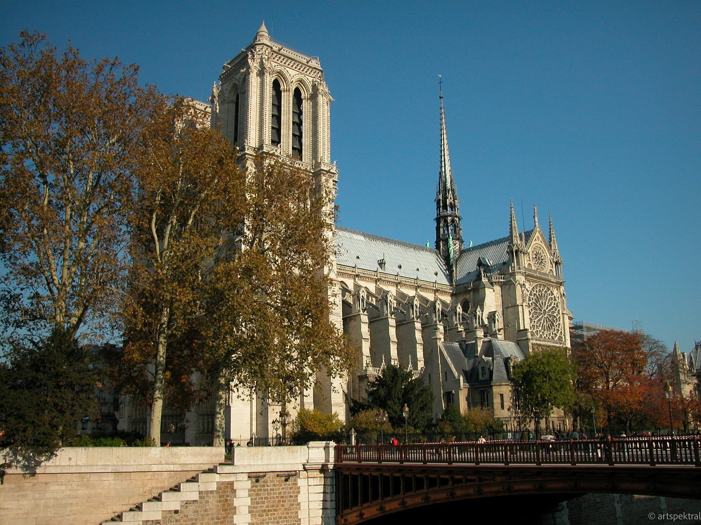 Notre-Dame vor dem Brand