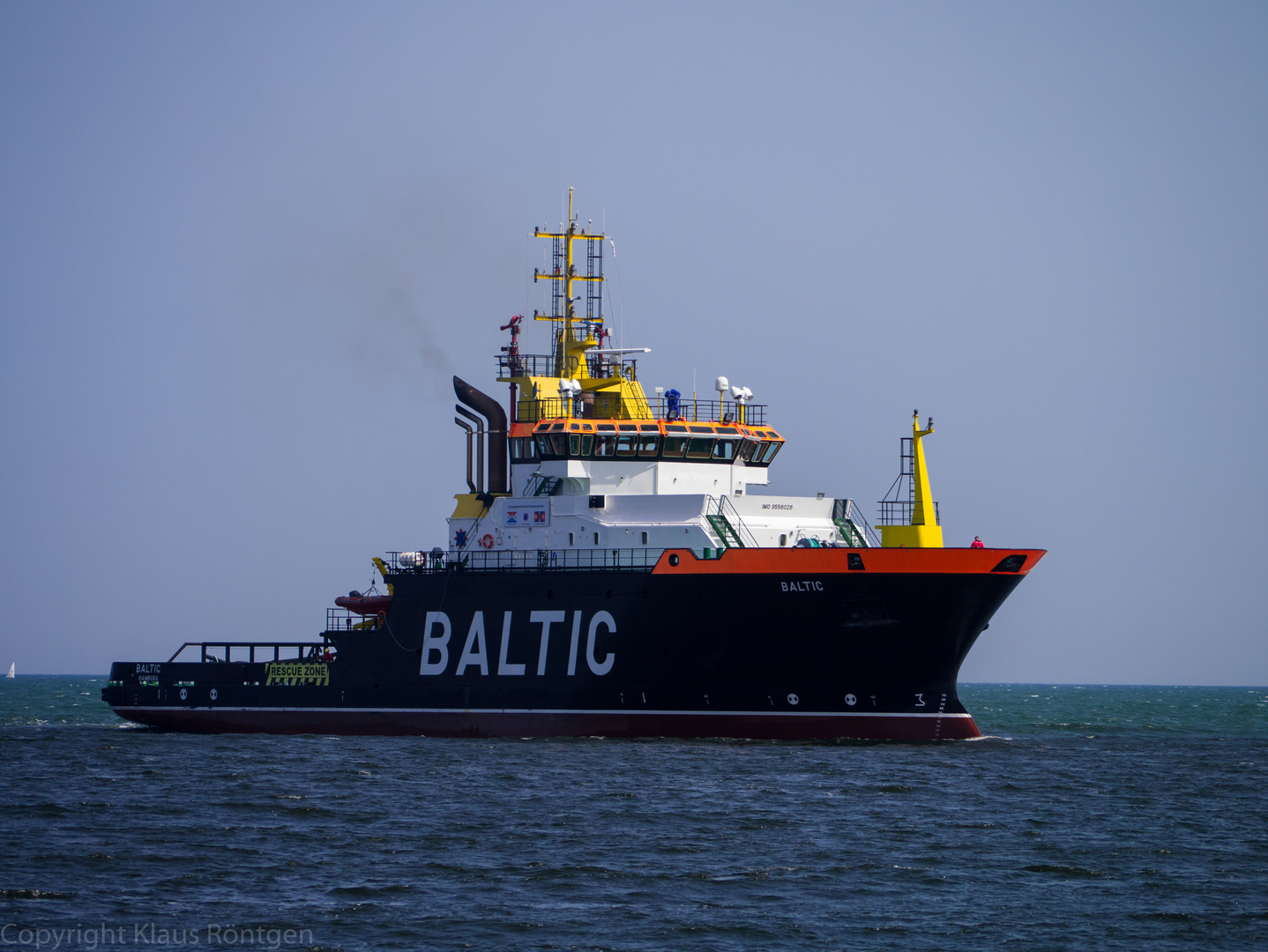 Notschlepper "Baltic" vor Warnemünde