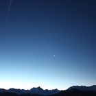 Notte stellata a Crans Montana