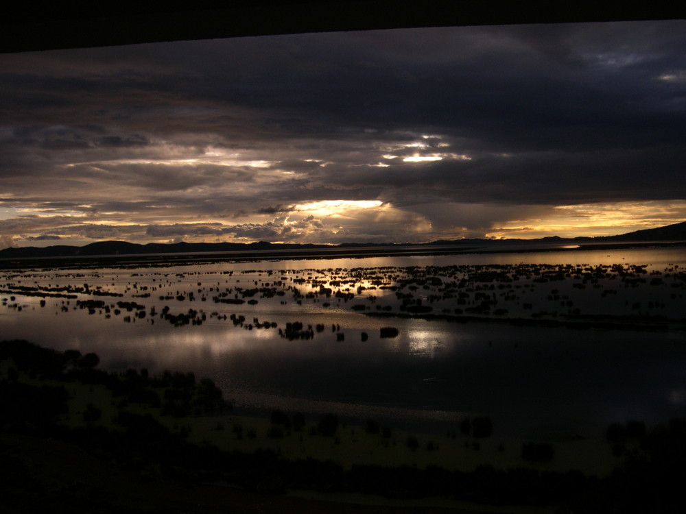 notte sul lago