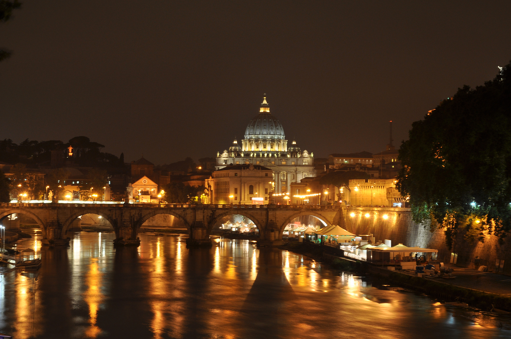 notte sul tevere