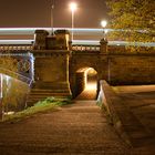 nottingham bridge at night