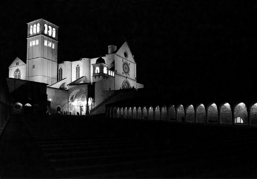 Notturno ad Assisi