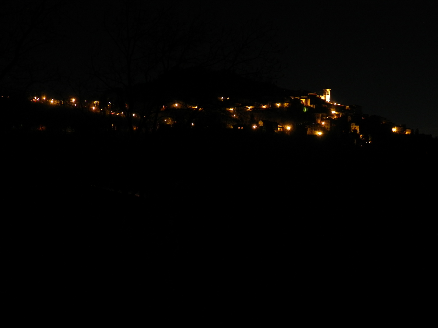 notturno al Sacro Monte di Varese