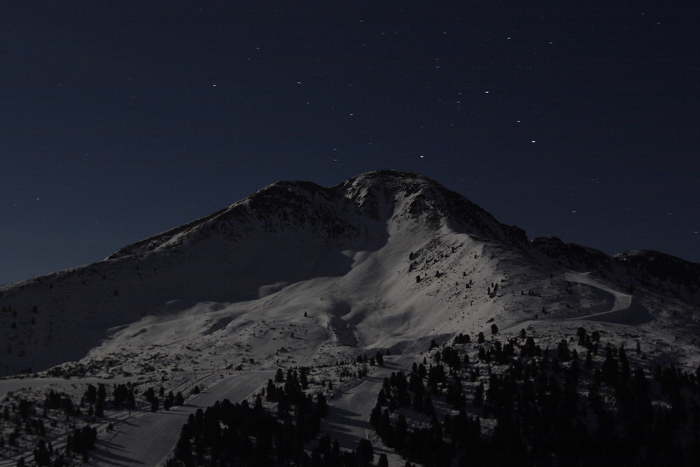 Notturno in montagna.....