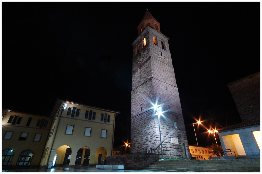 Notturno in Piazza Roma