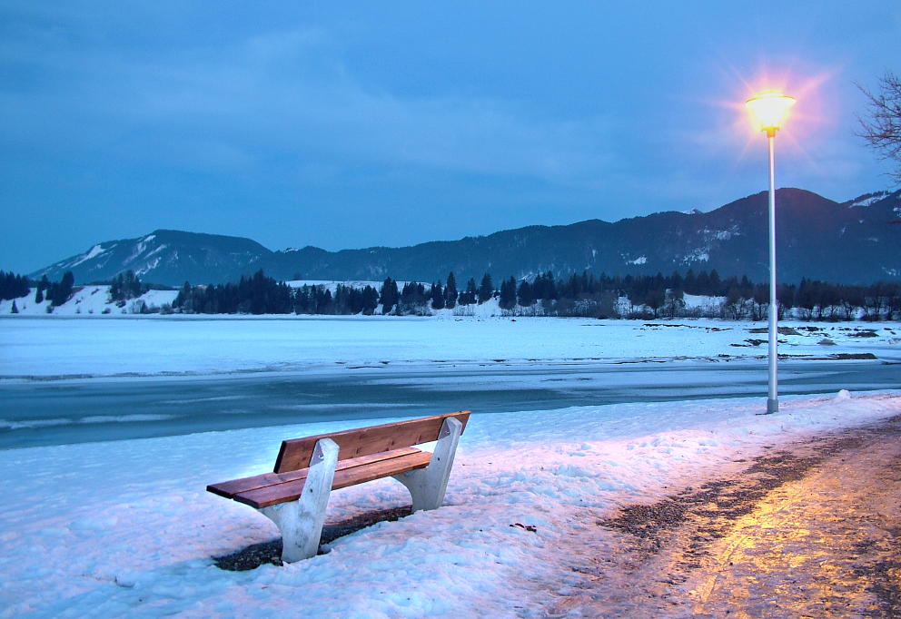 Notturno nel Forgensee