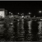 Notturno nel porto peschiero