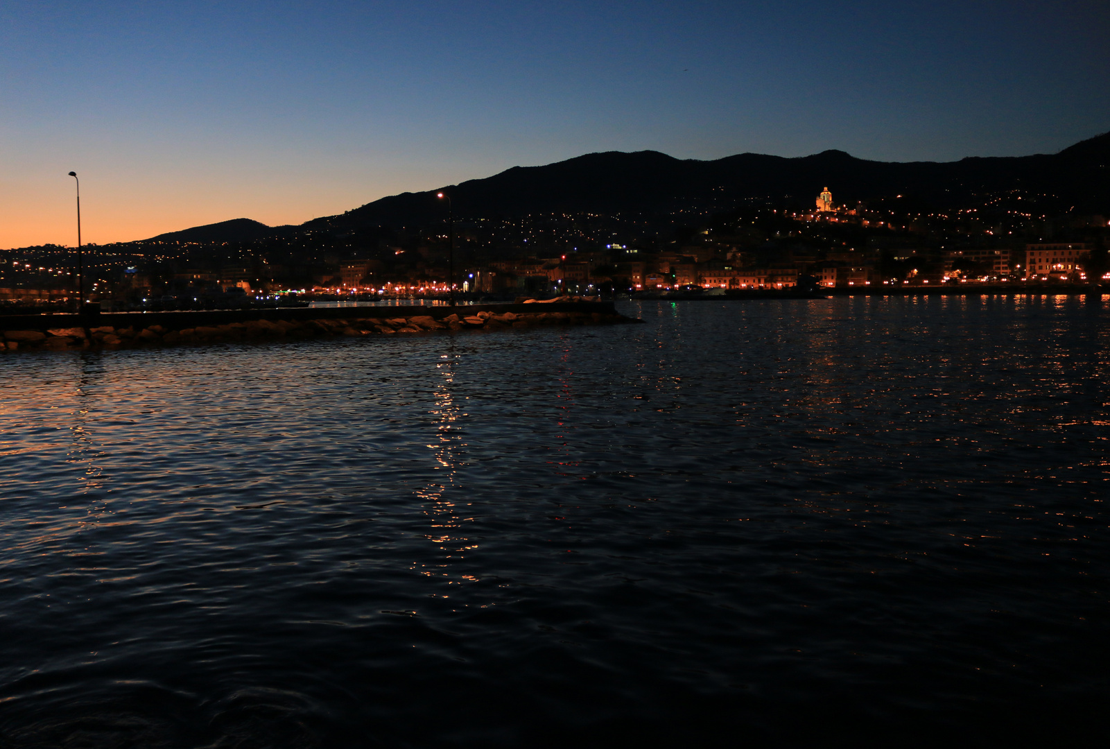 Notturno sul porto 2