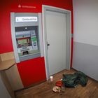 Notunterkunft - Geldautomat