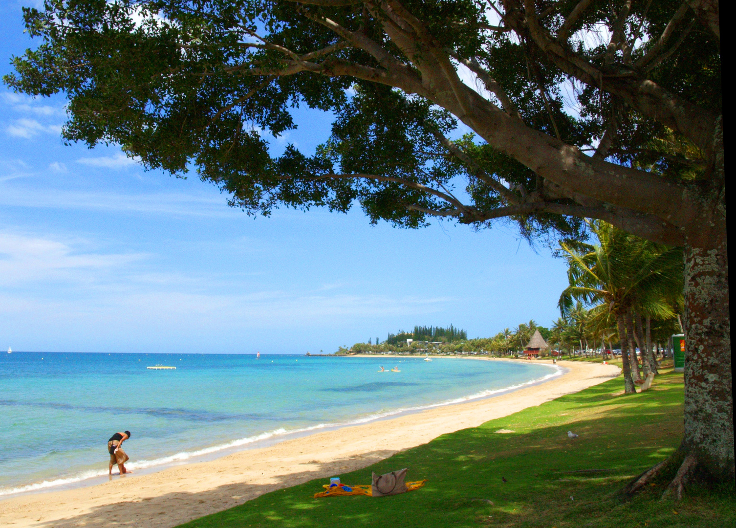 Nouméa – Anse Vata le matin - Anse Vata Strand morgens