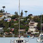 Nouméa – Catamaran ancré dans la baie de l’Orphelinat