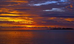 Nouméa – Coucher de soleil sur l’Ile aux Canards