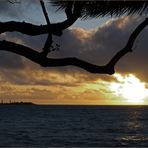 Nouméa - Coucher de soleil sur l’Île aux Canards - Sonnenuntergang auf die « Enteninsel »
