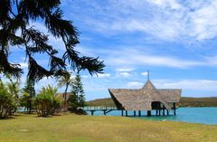 Nouméa - Kuendu Beach Resort - Vue sur la baie de Kuendu - Sicht auf die Kuendu-Bucht