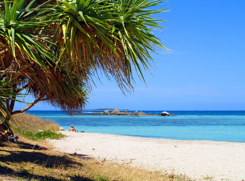 Nouméa – La plage près de la Pointe Magnien – Der Strand an der südwestlichen Küste