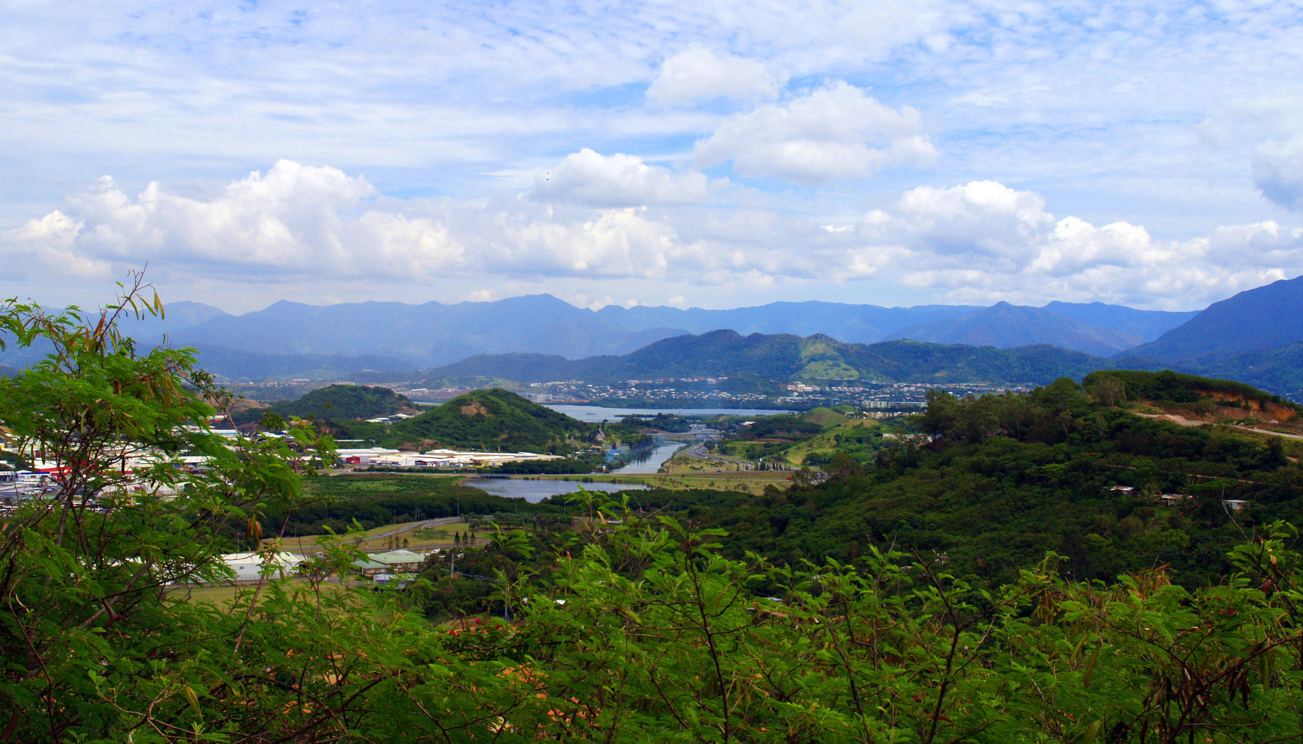 Nouméa - Parc zoologique et forestier 3 - Vue vers le nord-est