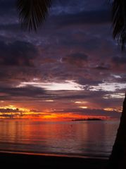 Nouméa - Quelques secondes après le coucher du soleil