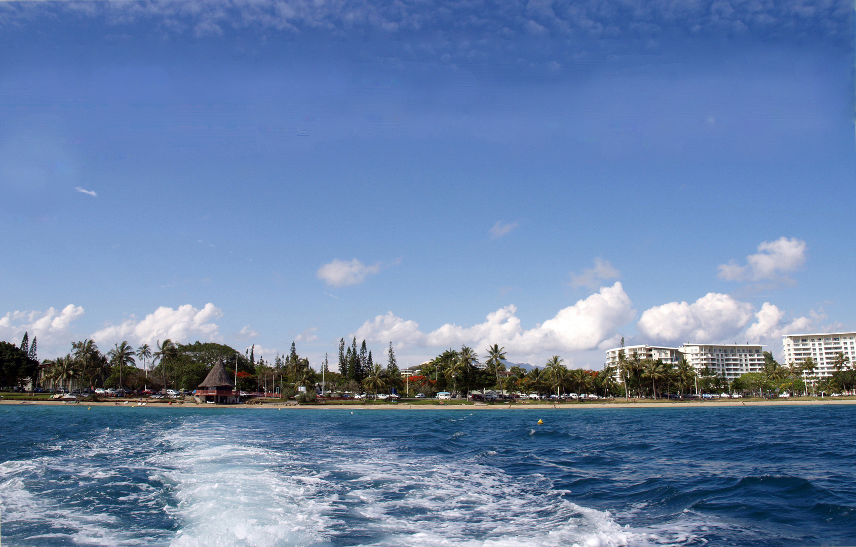 Nouméa - Traversée de Anse Vata vers l’Ilot Canard