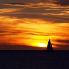 Nouméa - Un coucher de soleil sur le lagon - Sonnenuntergang über der Lagune