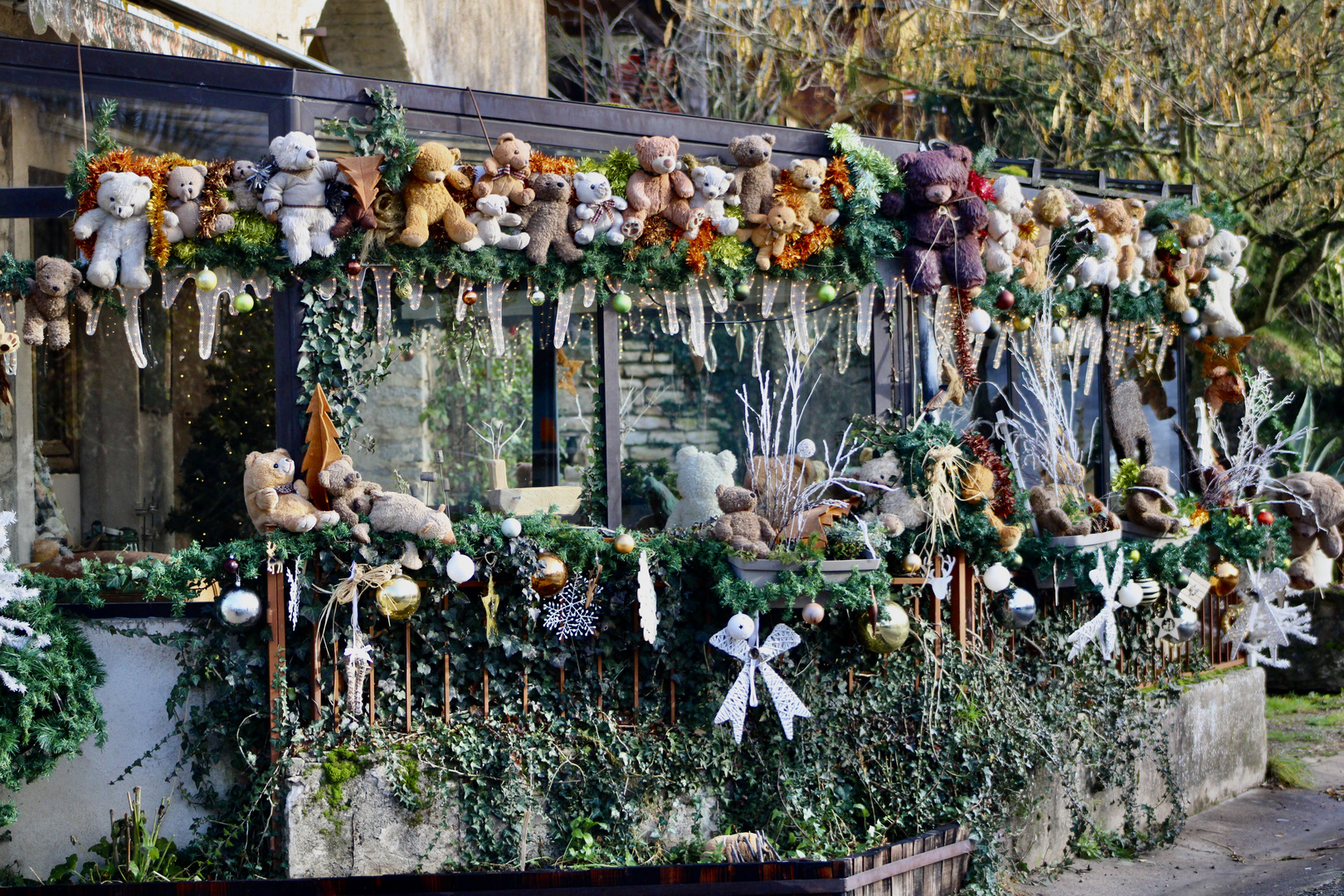 ... nounours - décoration de Noël !!!...