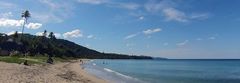 Nouvelle-Calédonie, côte Est : l’après-midi sur la plage de Poindimié