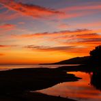 Nouvelle-Calédonie - Lever de soleil sur la plage de Poindimié -