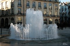 Nouvelle fontaine place Graslin