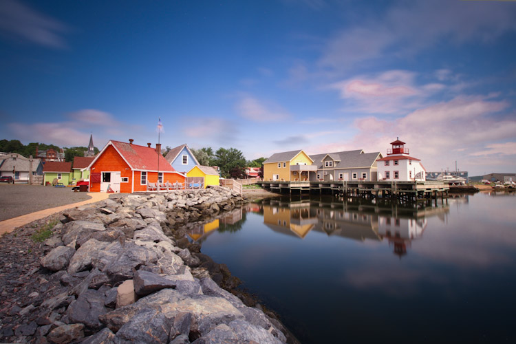 Nova Scotia - Bilderbuch Stadt