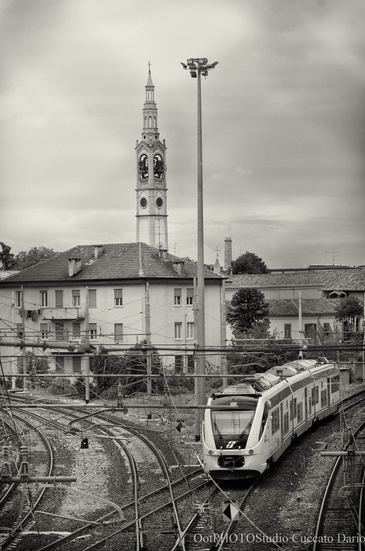 Novara, il treno