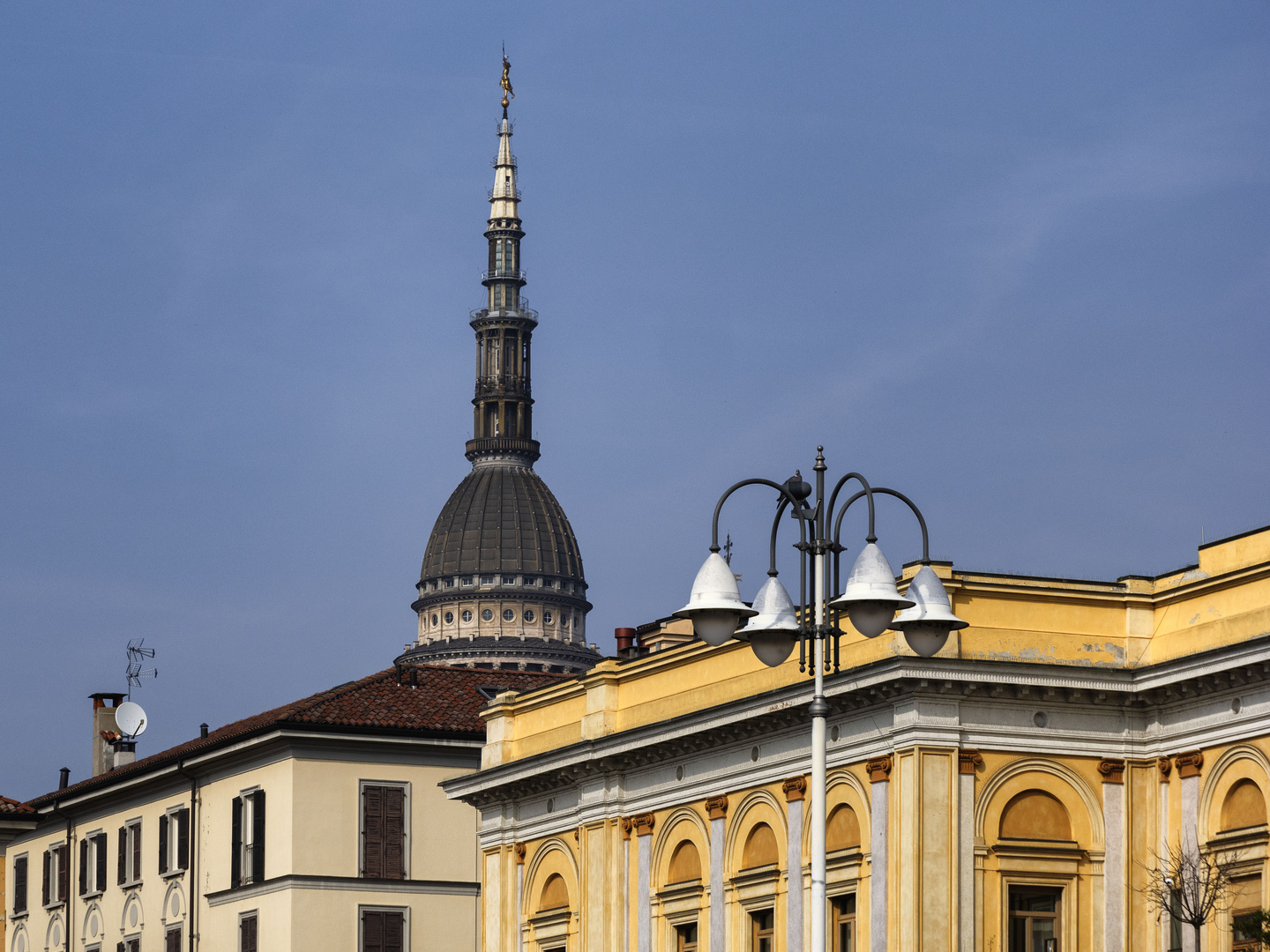 Novara, la cupola di San Gaudenzio