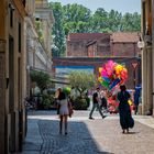 Novara, palloncini