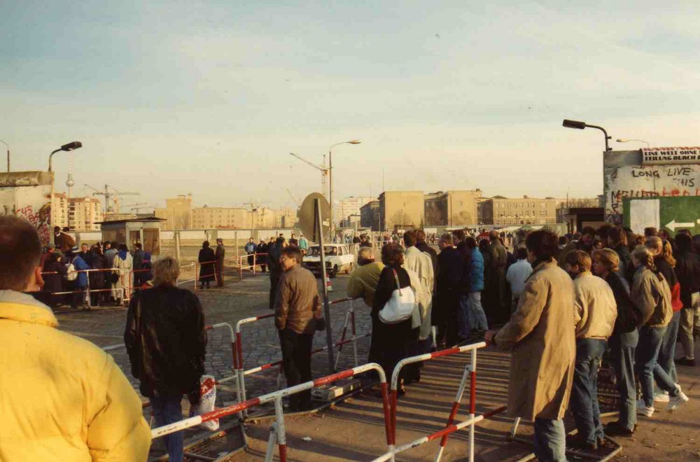 November 1989 am Potsdamer Platz ...Als alles neu begann...