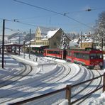 November 2007, erster Schnee