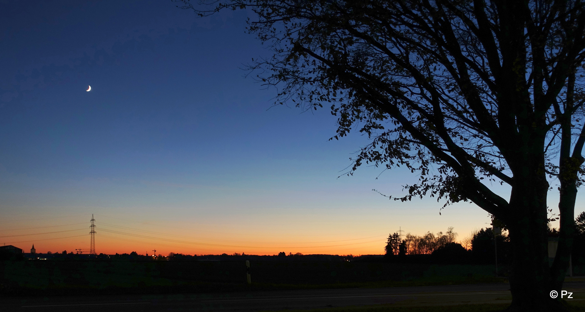 November-Abendrot ...