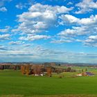 November-Allgäulandschaft bei Kißlegg