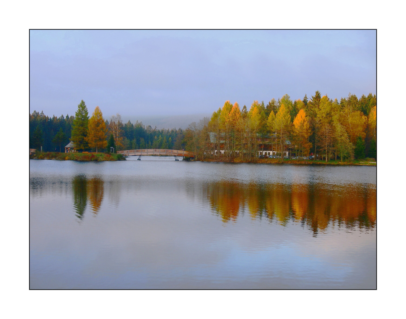 November am Fichtelsee